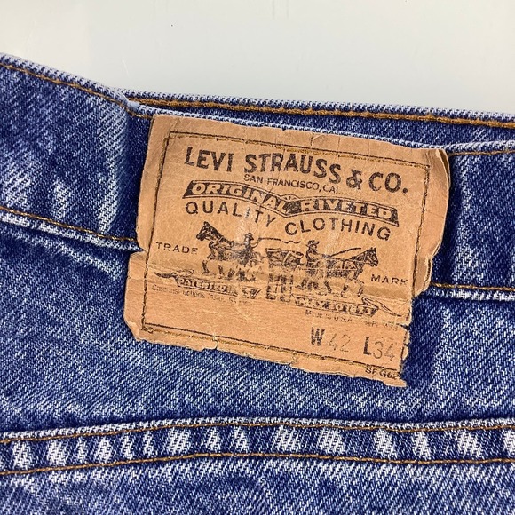 Vintage Levi’s Orange tag paper tag men jeans size 42 - Picture 2 of 7